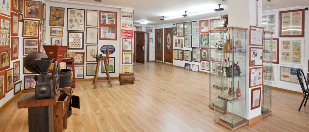 Interior del Centro de Interpretación del Chocolate en Astorga